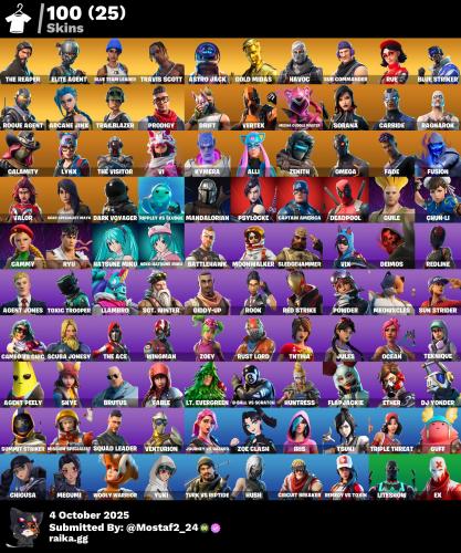 حساب سكن رو وترافيس سكوت واركين جينكس