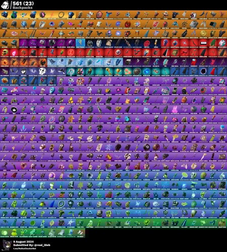 حساب عرقققق ٦٠٠ سكن + ترافيس سكوت + اكس كريتوس + ٢...