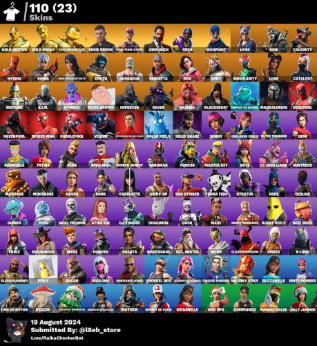 حساب طور الزومبي+١١٠ سكنات+٩٢ رقصة اساسي يربط