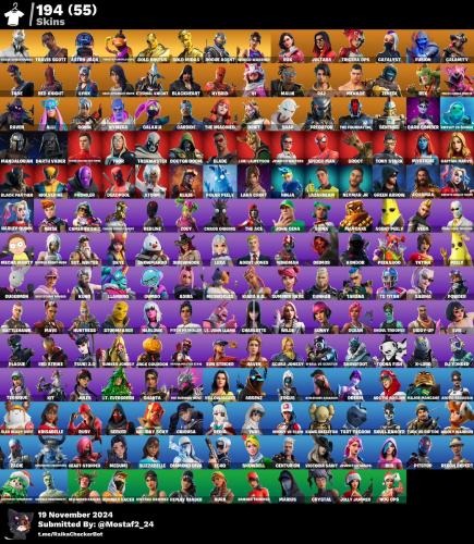 حساب ترافيس سكوت + ٢٠٠ سكن+ حزمة الاكسبوكس النادرة...