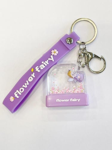 ختم شكل مائي مع ميدالية - بنفسجي