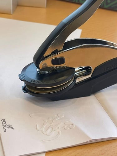 ختم مكبس ورقي مقاس5سم Trodat