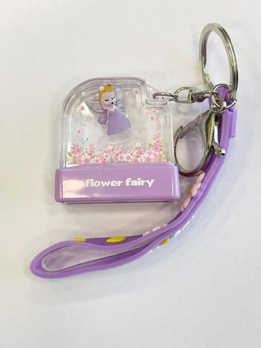 ختم شكل مائي مع ميدالية - بنفسجي