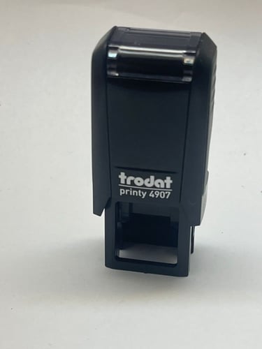 ختم TRODAT مستطيل صغير عرض 1.3سم