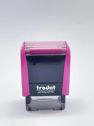 ختم TRODAT بنفسجي عرض 3.8سم