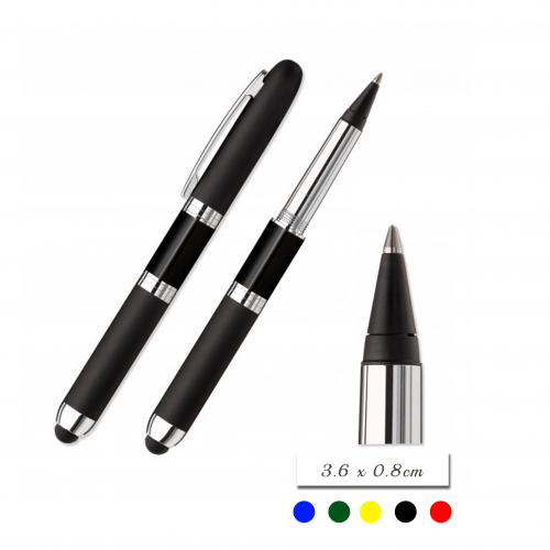 ختم قلم ألماني فاخر- أسود ( حبر سائل )