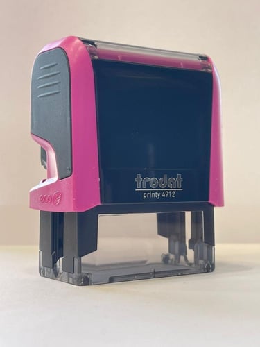 ختم TRODAT بنفسجي عرض 4.7 سم