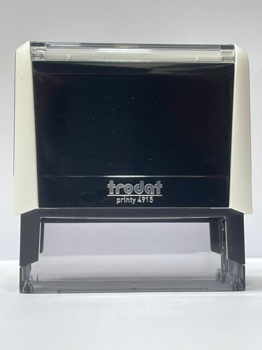 ختم TRODAT ابيض عرض 7 سم