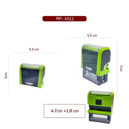 ختم TRODATاخضر عرض 4.7 سم