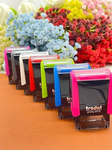 ختم TRODAT رصاصي عرض3.8 سم