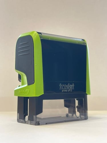 ختم TRODAT اخضر عرض 5.8 سم