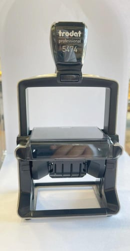 ختام TRODAT مستطيل 6cm×4cm تاريخ ميلادي