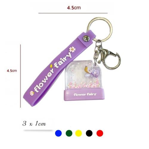 ختم شكل مائي مع ميدالية - بنفسجي