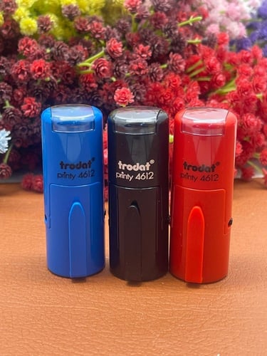 ختم TRODAT دائري صغير قطر 1.2سم