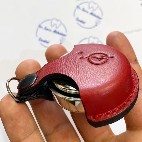 ختم جيب روسي احمر (قطر 4cm)