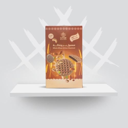 معمول بر ونخالة بالمكسرات ريفي