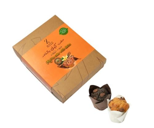 مافن كيك بالتمر بوكس كبير