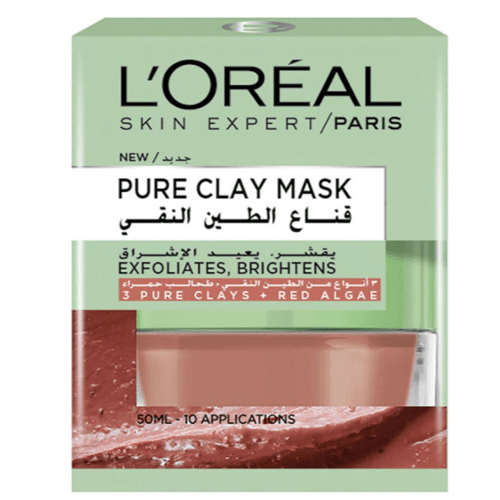 Royal cream pure clay mask exfoliates restores rad...