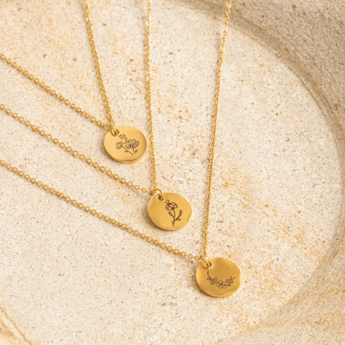 Lauren Necklace - Birth flower