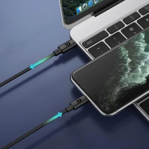 راف باور كابل USB-C إلى USB-C بطول 1 متر – 60 واط