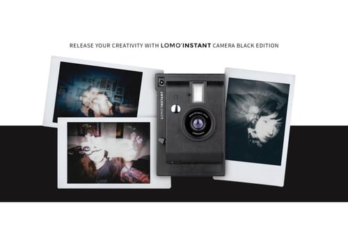 لوموجرافي Lomo’Instant Mini كاميرا فورية بعدسة واس...