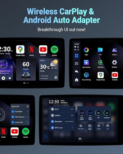 اوتوكاست P3 قطعة كاربلاي بذاكرة 8+128