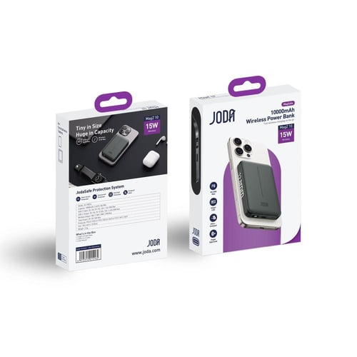 JODA باور بانك MagZ 10 لاسلكي بسعة 10000 مللي امبي...