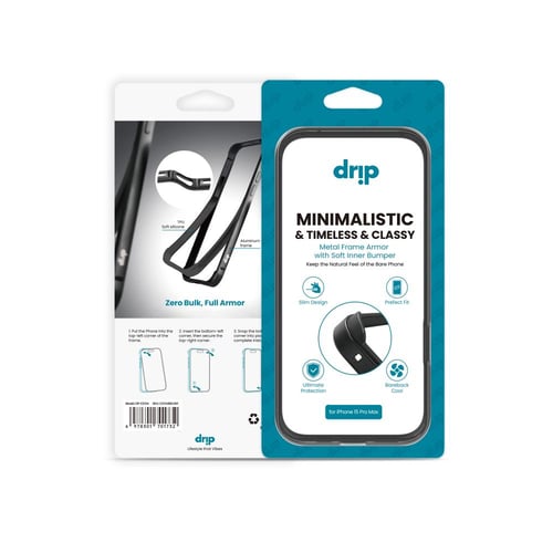 دريب إطار معدني للحماية ايفون 15 برو – بعدة ألوان