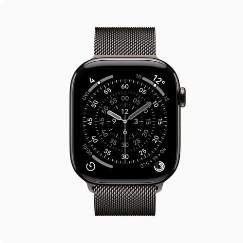 Apple Watch Series 11 - التيتانيوم - الرمادي البني...