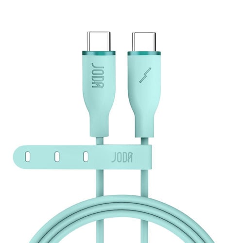 جودا كيبل مقوى تايب سي إلى تايب سي 60 واط 1 متر –...