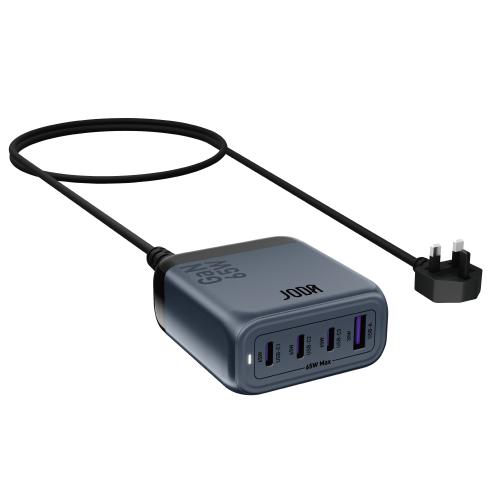 جودا فولتكس شاحن مكتبي 65 واط متعدد المنافذ