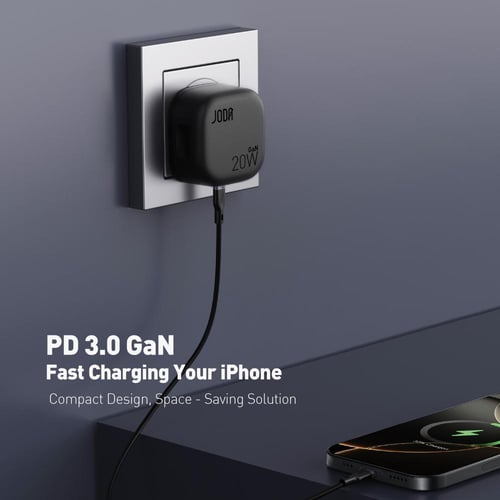 جودا فولت بود شاحن 20 واط USB-C – أسود