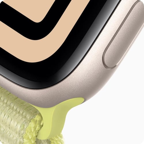 Apple Watch SE 3 – اللون ضوء النجوم (Starlight)