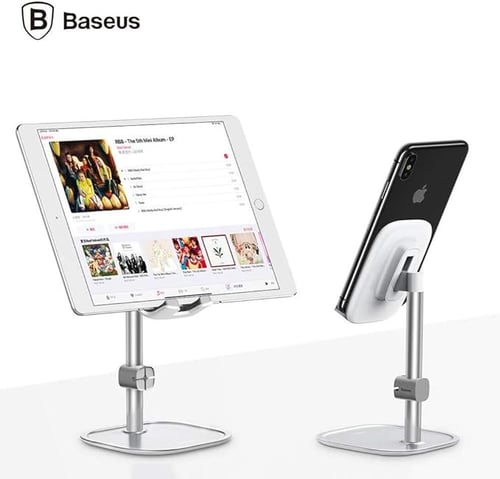 بيسوس - حامل مكتبي للهاتف والتابلت - اسود