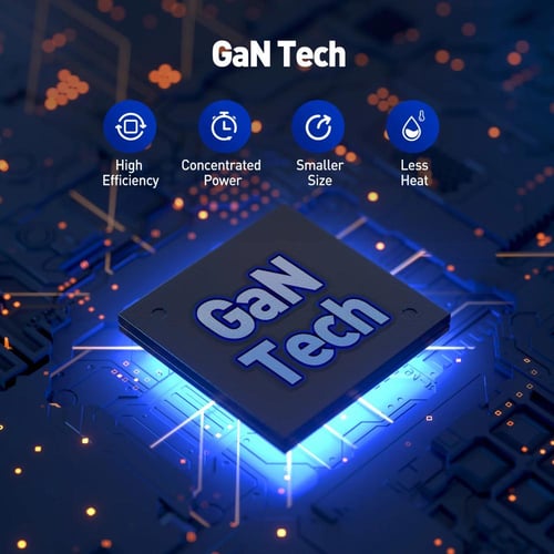 جودا شاحن جداري 50 واط بمنفذين USB-C