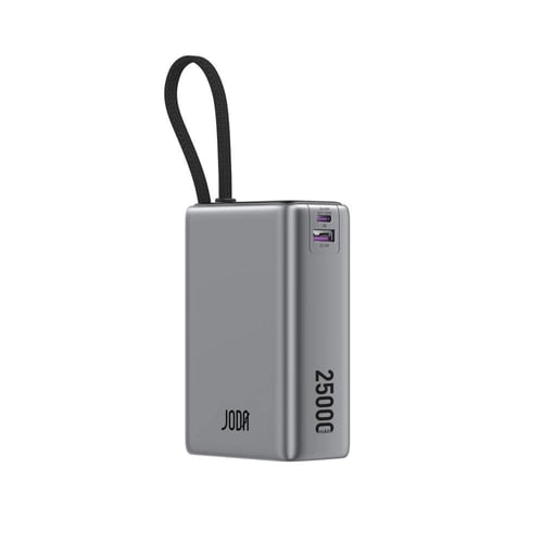 جودا NEON باور بانك 25000 mAh بقوة 100 W مع كيبل T...