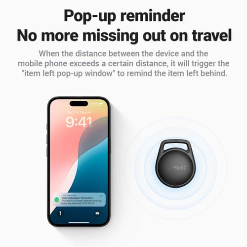 إيسفاست S2 جهاز تتبع ذكي متوافق مع Apple Find My