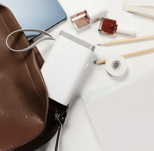 قرين لايون - طابعة حرارية للملصقات مقاس 14 مم - أب...