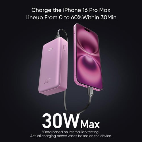 جودا TURBO 10 باور بانك 30 واط 10000mAh مع شاشة –...