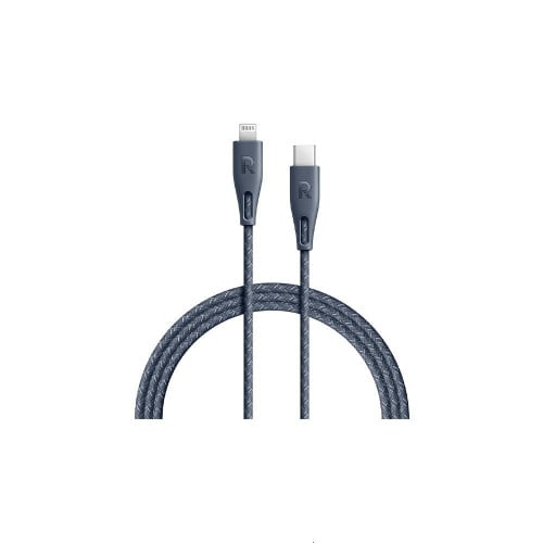 راف باور - كيبل نايلون تايب سي الى لايتننق 2 متر -...