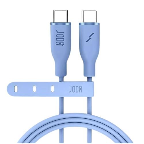 JODA SLIP 60 كابل شحن سيليكون 60 واط 1 متر – ألوان...