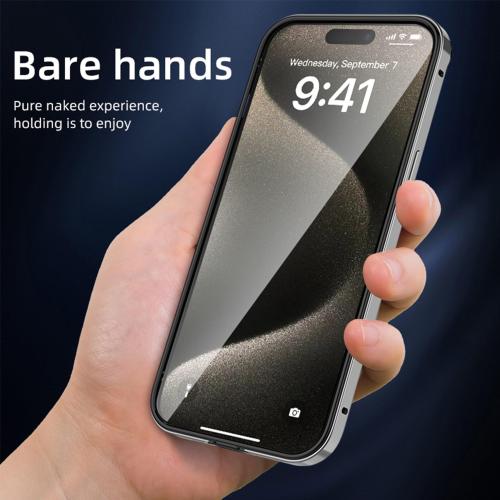 دريب إطار معدني للحماية ايفون 16 – بعدة ألوان