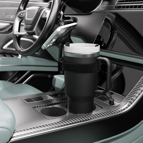 دريب حزام حامل للجوال مغناطيسي - اسود