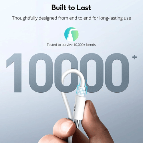 راف باور كابل USB-C إلى USB-C بطول 1 متر – 60 واط