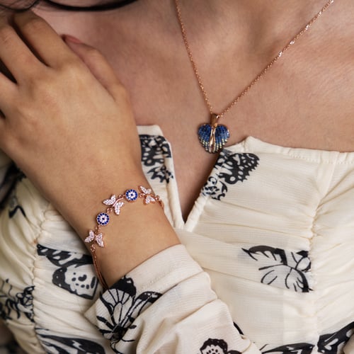 مجموعة طقم ، سلسال مخصص بالاسم مع اسوارة ، طقم نات...