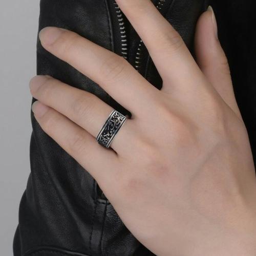 خاتم مهر - خاتم فضة عيار 925 بعبارة استثنائية