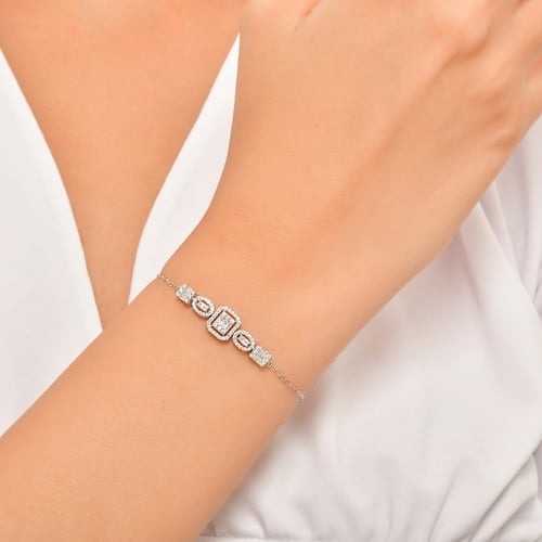 طقم روجينا فضي