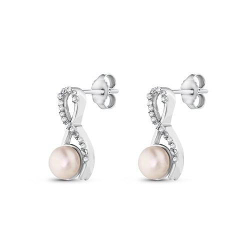 طقم بريق الإلهام - طقم فضة و لؤلؤ طبيعي