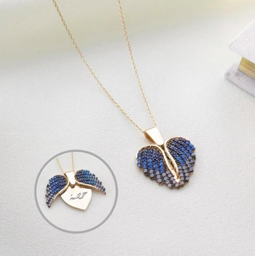 سلسة بالاسم مطلية ذهب - فضة عيار 925 - سلسال ناتال...