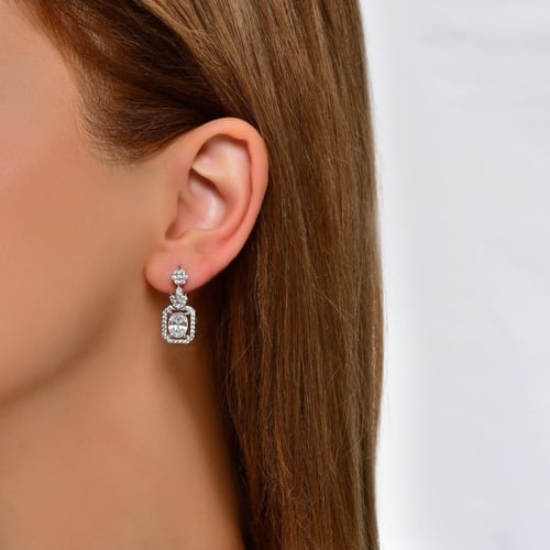 طقم أغصان باقيت - طقم لولو طبيعي أنيق - فضة عيار 9...